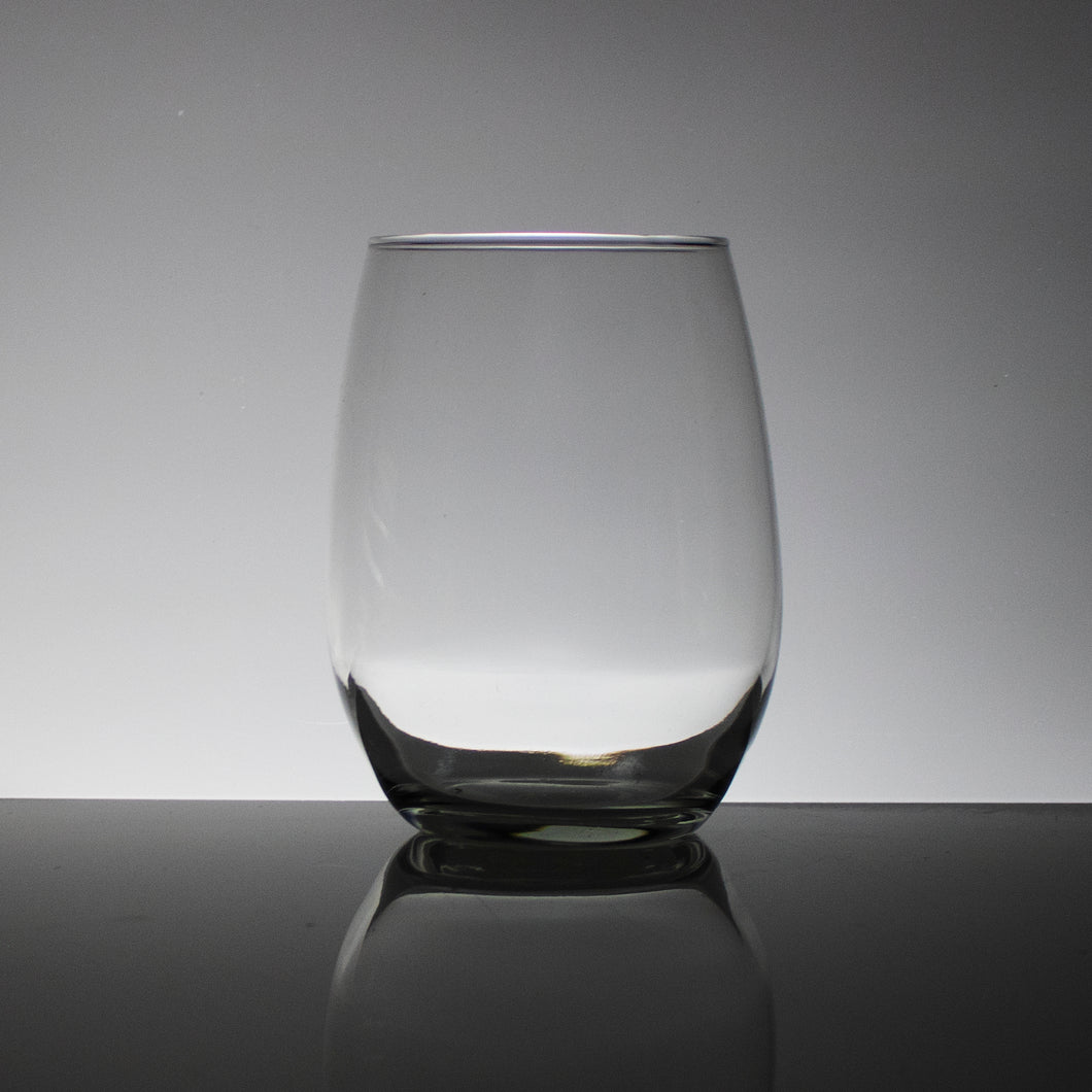 Write Your Own Message Engraved Stemless Glass