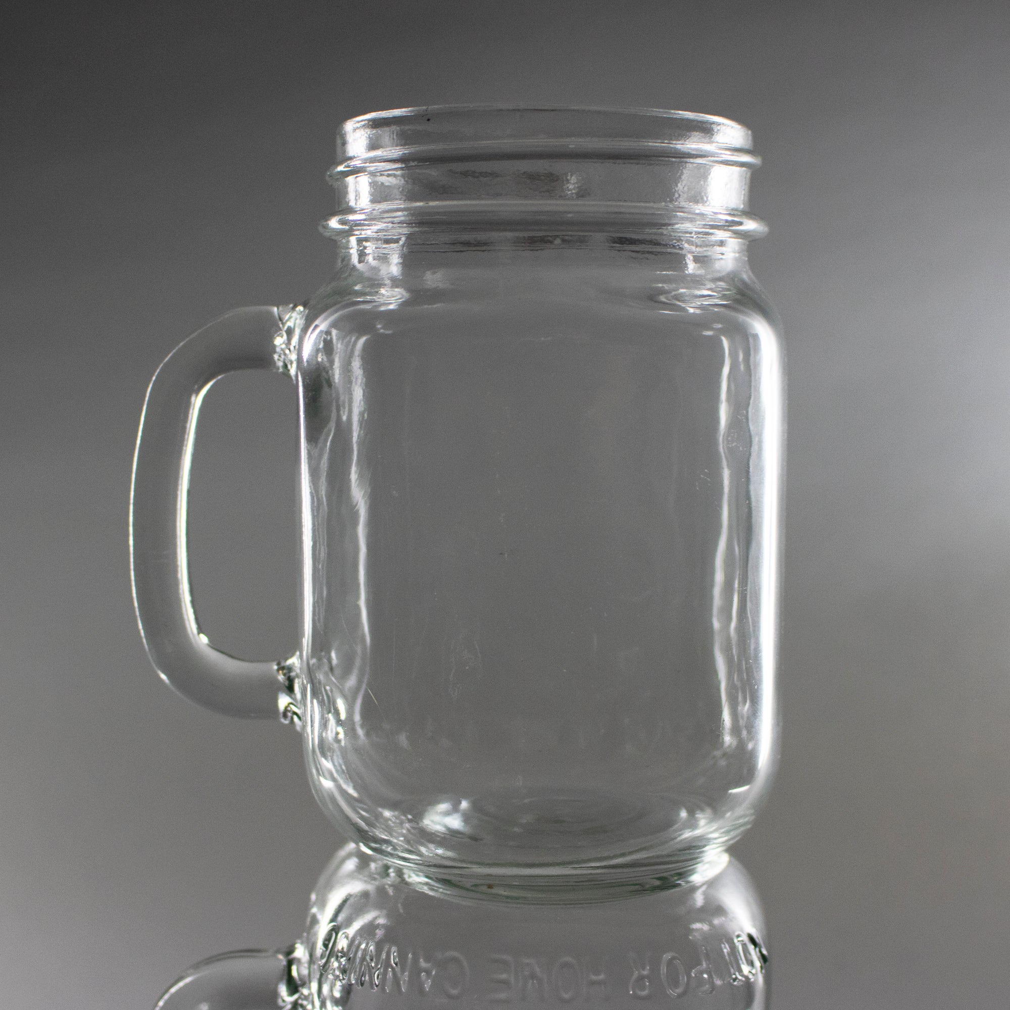 Glass Mug Mason Jar-Imprinted  Promotional Glass Mug Mason Jars